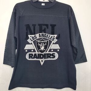 Vintage 80s NFL Los Angeles Raiders Shirt Jersey Size Large